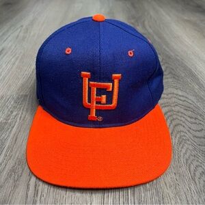 Vintage 80s University Of Florida Gators New Era‎ Pro Model Snapback Hat Cap